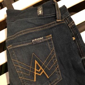 Never worn 7 for all mankind 👖’A’ pocket flare
